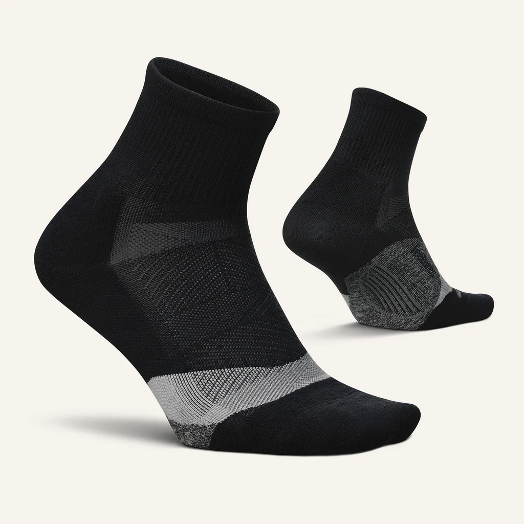 ELITE LIGHT CUSHION QUARTER BLACK